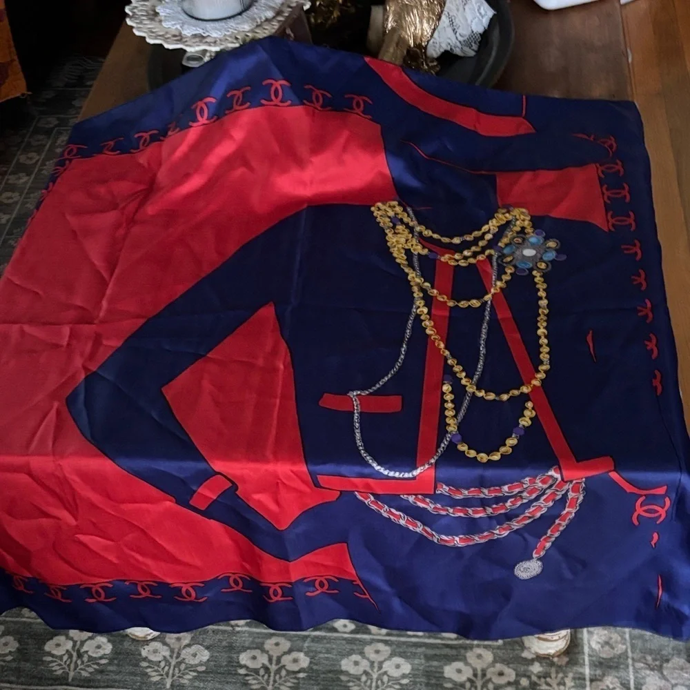 Chanel Silk Scarf
